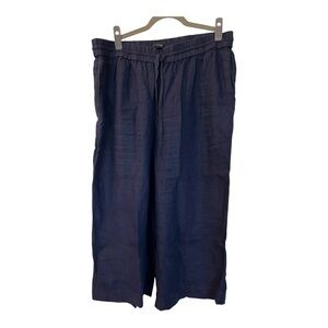 Women’s J. Crew Dark Blue Drawstring Pants XXL